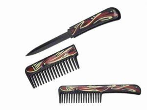 Hair comb knife hair comb knife