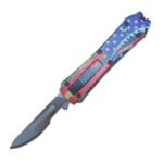 mini otf surgery knife, removable blade,pocket EDC keychain knives--SBM-SS015