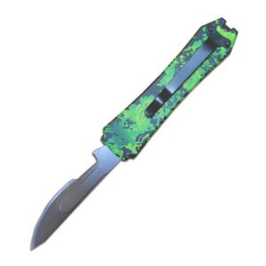 mini otf surgery knife, removable blade,pocket EDC keychain knives--SBM-SS016 - Image 2