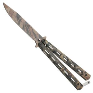 camouflage butterfly knife