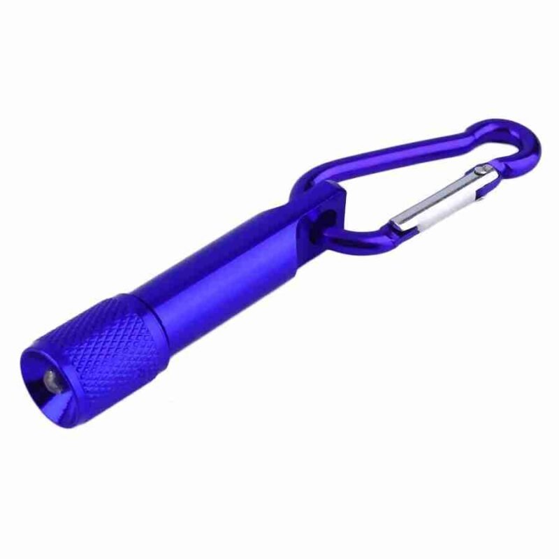 Colorful Super Bright Mini Portable LED Camping Flashlight Aluminum Keychain Keyring LED Light Self defense Torch Lamp outdoor