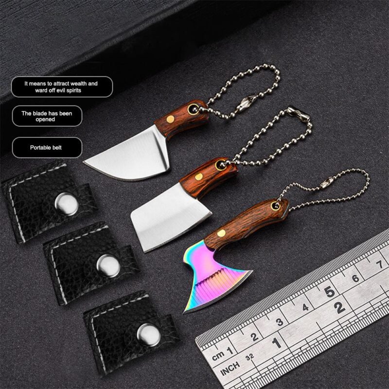 Mini Kitchen Keychain Knife