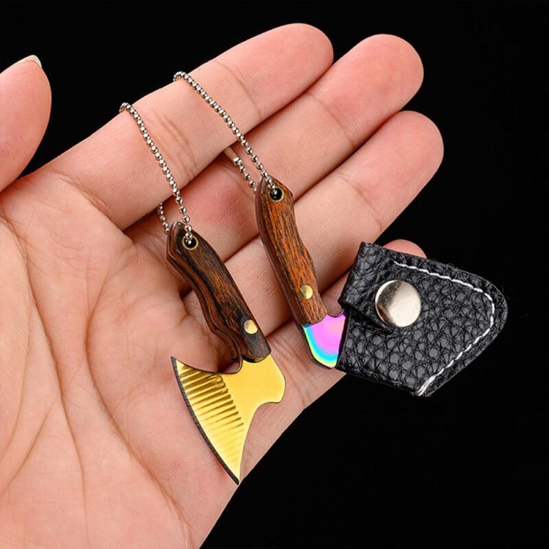 Mini Kitchen Keychain Knife