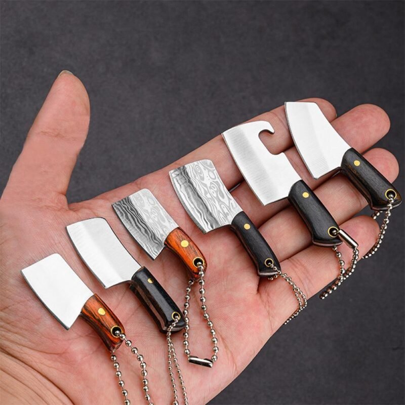 Mini Kitchen Keychain Knife