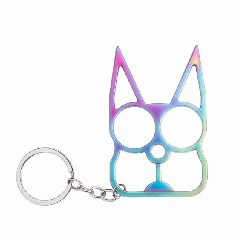 kitty self defence cat keyring for women protection weapon