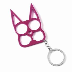 kitty cat  Keychain for women self defence - Image 12