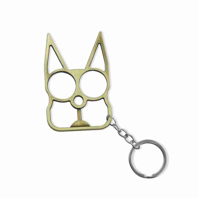 kitty self defence cat keyring for women protection weapon