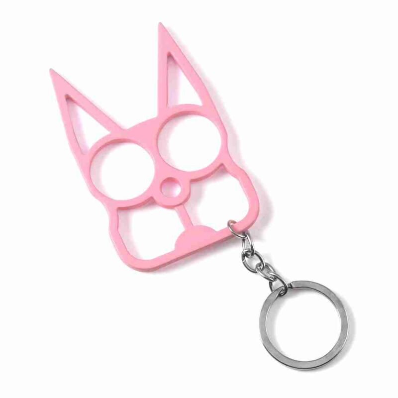 kitty self defence cat keyring for women protection weapon