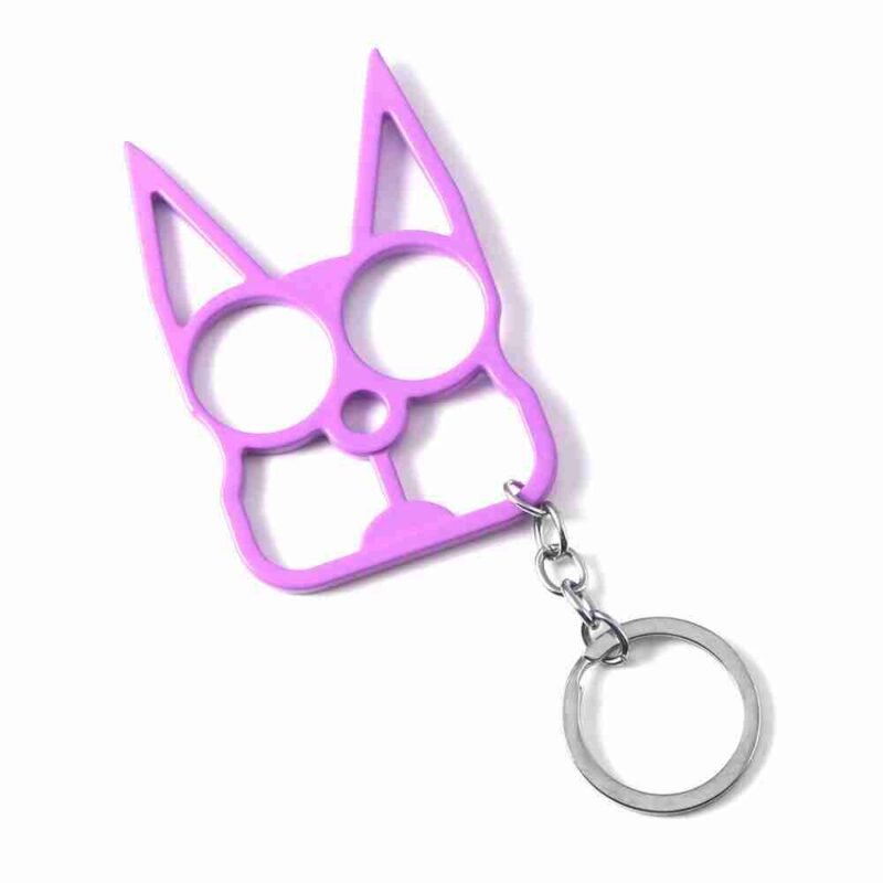 kitty self defence cat keyring for women protection weapon