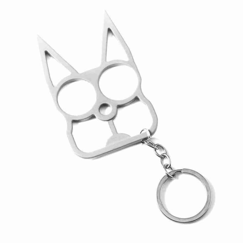 kitty self defence cat keyring for women protection weapon