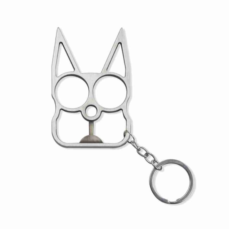 kitty self defence cat keyring for women protection weapon