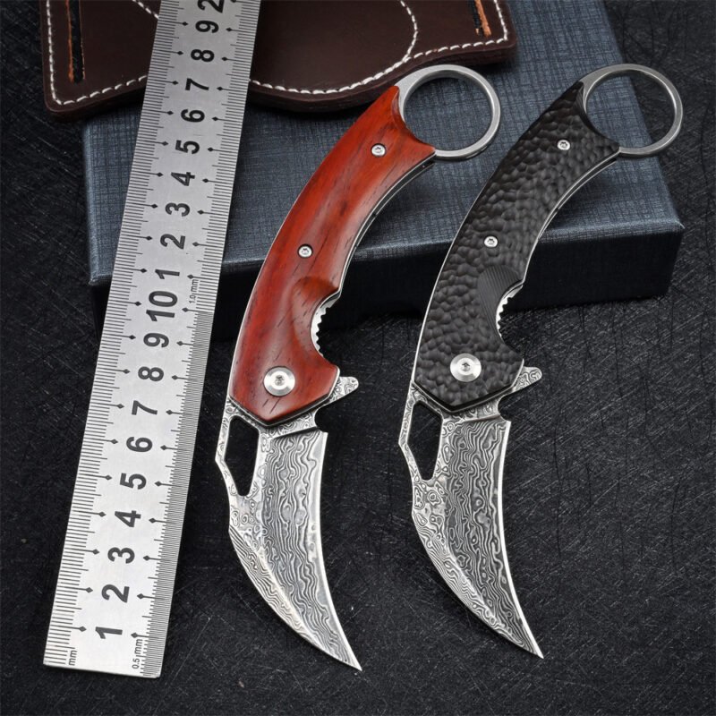 Spring Assisted Tactical Karambit Knife