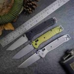 537 Folding Knife M390 Powdered Steel Titanium Folding Knife Outdoor Carry Protection High Hardness Sharp Folding Knife