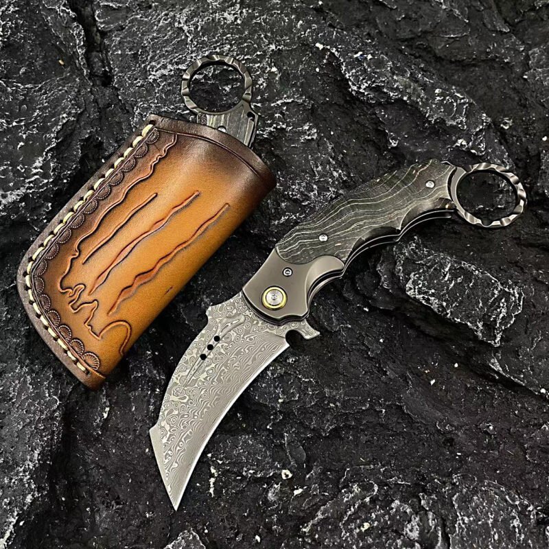 Spring Assisted Tactical Karambit Knife