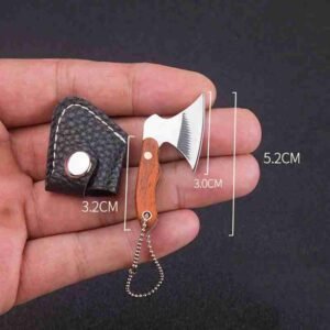 Pocket Creative Mini Hatchet Knife Portable Keychain Ax Knife - Image 3