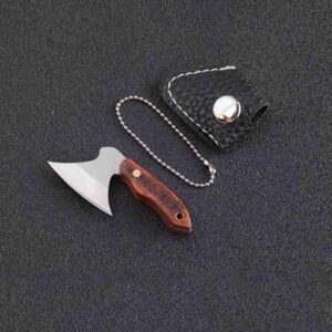 Pocket Creative Mini Hatchet Knife Portable Keychain Ax Knife - Image 8