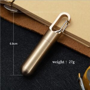 Portable Cutting Tool Brass Multi-function Mini Key Ring Pendant Tool Capsule Knife Tiny Cutting pocket keychain knife New - Image 6