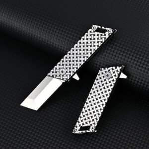 Stainless Steel Mini Pocket Utility Knife Keychain Unpacking Folding Knife Unboxing Cutter Outdoor Survival EDC Tool Men Gift - Image 4