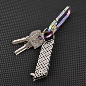 Stainless Steel Mini Pocket Utility Knife Keychain Unpacking Folding Knife Unboxing Cutter Outdoor Survival EDC Tool Men Gift - Image 5