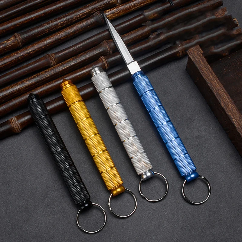 Stainless Steel Pu'er Tea Knife Tea Needle Ffoldable Portable Detachable Express Mail Knife Outdoor Mini Camping Knife