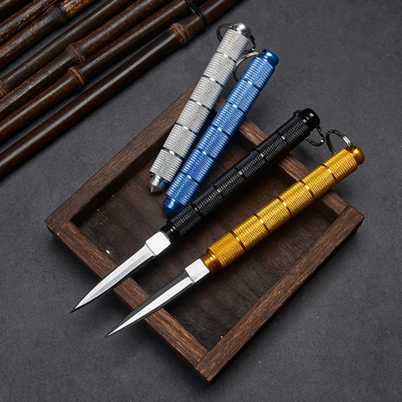 Stainless Steel Pu'er Tea Knife Tea Needle Ffoldable Portable Detachable Express Mail Knife Outdoor Mini Camping Knife