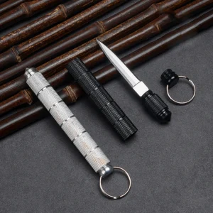Stainless Steel Pu'er Tea Knife Tea Needle Ffoldable Portable Detachable Express Mail Knife Outdoor Mini Camping Knife - Image 4