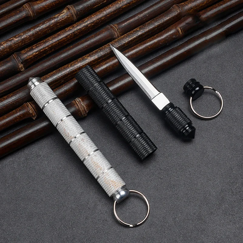 Stainless Steel Pu'er Tea Knife Tea Needle Ffoldable Portable Detachable Express Mail Knife Outdoor Mini Camping Knife