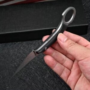 D2 Straight Pocket Knives Tactical Camping Knives Neck Outdoor Rescue Survival Tools Edc Tool With K Sheath,Dropshipping - Image 4