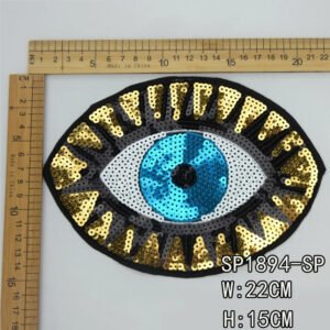 Wholesale Factory changeable glitter sequin embroidery patch reversible sequin patches for clothes custom lace patch accessory - Image 15