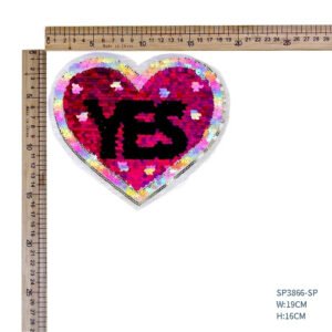 Wholesale Factory changeable glitter sequin embroidery patch reversible sequin patches for clothes custom lace patch accessory - Image 21