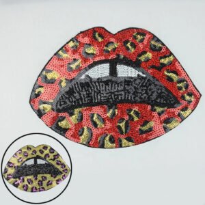 Wholesale Factory changeable glitter sequin embroidery patch reversible sequin patches for clothes custom lace patch accessory - Image 24