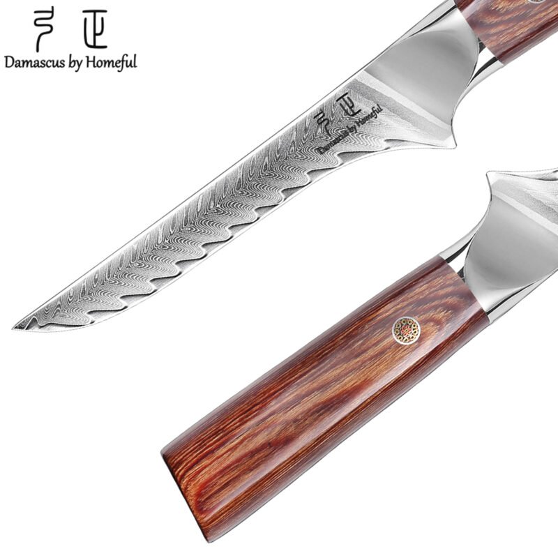 Damascus Knife Damascus Knife Masterfully Forged Kitchen Damascus Knife Set - Extremely Sharp, Extraordinary Taste | Wholesale Special Offer