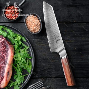 Damascus knife set