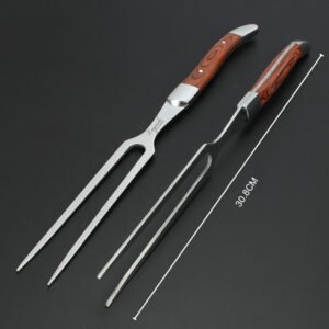 Laguiole Carving Knife And Fork Set