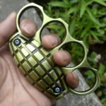 Grenade martial arts bracelet four finger tiger