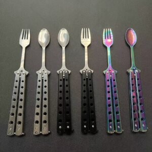 butterfly knife spoon