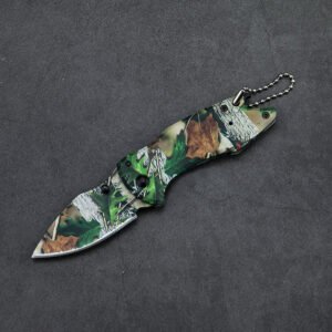 X75 stainless steel wooden handle sharp folding knife - Image 3