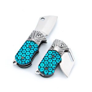 Mini Folding Knife with Small Knife - Image 4