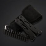 Camping screw pliers with batch head and nylon bag for free