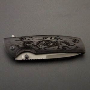 X45 Outdoor Folding Knife Camping Mountaineering Tool - Image 2
