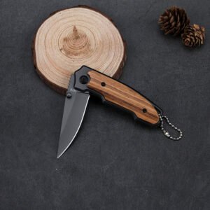X18 survival and self-defense folding knife with chain - Image 2