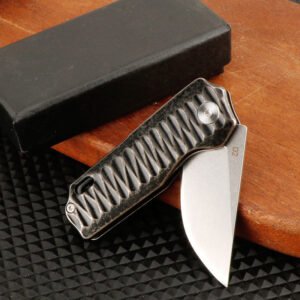 Folding camping tactical pocket knife - Image 2