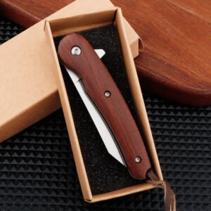 Damascus VG10 small knife folding knife - Image 2