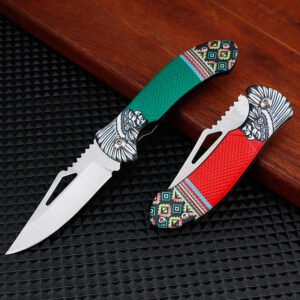 Stainless steel handle 3D printed folding knife - Image 3