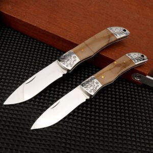 wooden Mini folding knife - Image 2