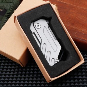 D2 Mini pocket knife, stainless steel small knife - Image 4