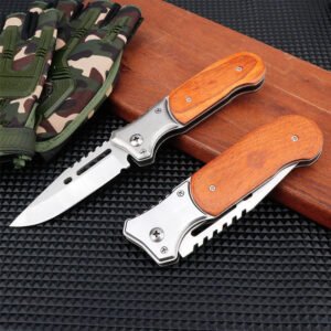 Stainless steel high hardness camping knife - Image 2