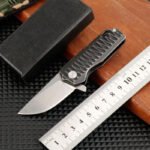 Folding camping tactical pocket knife