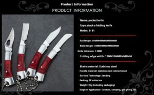 Mini chain folding knife - Image 5