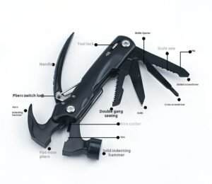 Outdoor multifunctional safety hammer, life hammer, small knife - Image 4